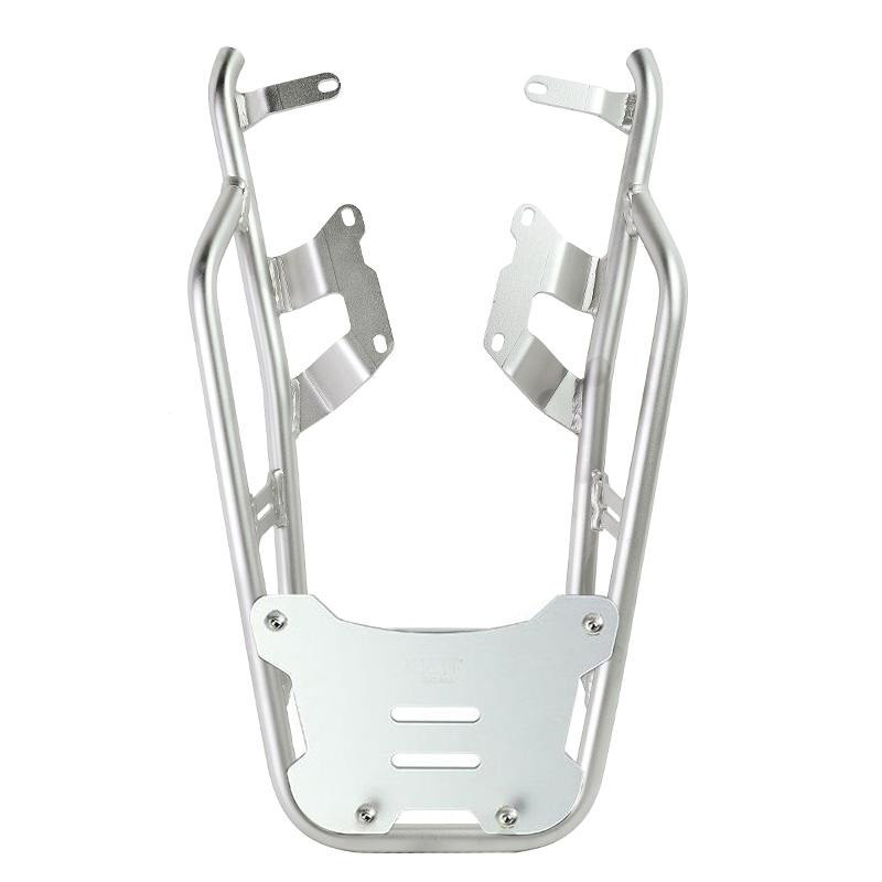 Support top case avec plaque de fixation pour R nineT (argent) Plaque alu - L'atelier Bleu Motostore