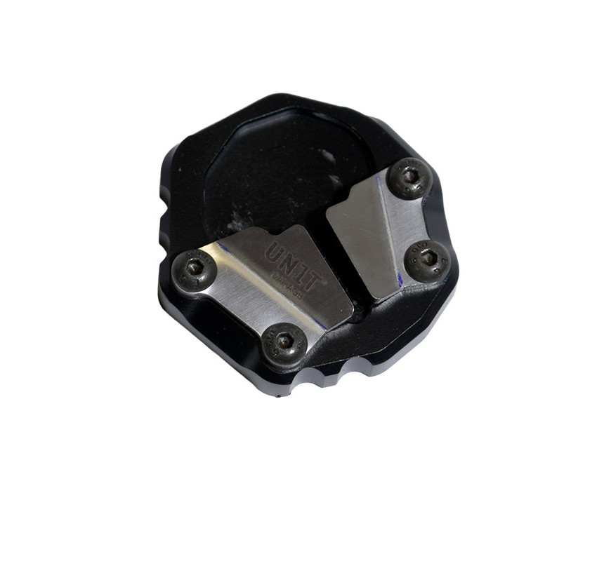 Side stand extension for the F 450 GS – L'atelier Bleu Motostore