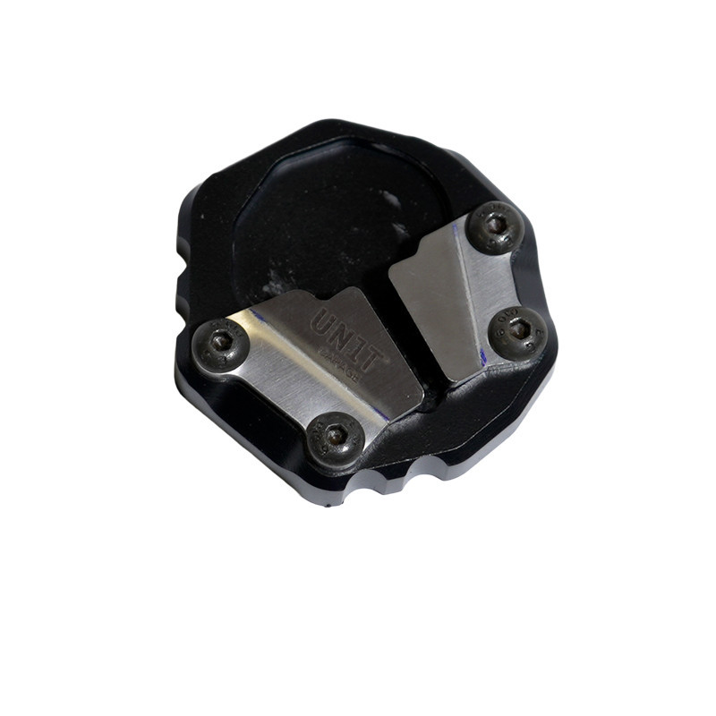 Side stand extension for the F 450 GS – L'atelier Bleu Motostore