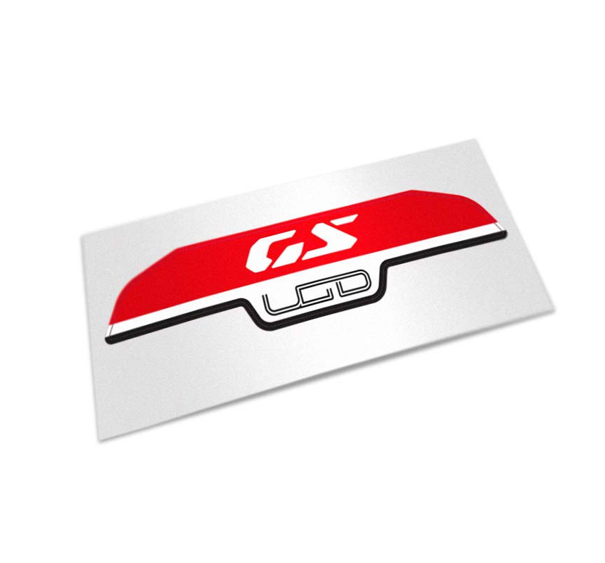 Sticker UGD pour saute vent Sport surbaissé F 450 GS - L'atelier Bleu Motostore
