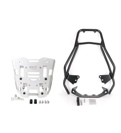 Top case mount + plate for genuine BMW top case on the F 450 GS Genuine top case plate – L'atelier Bleu Motostore