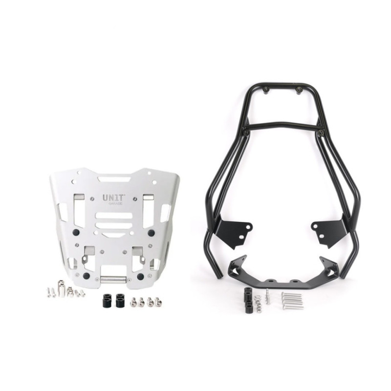 Support top case + plaque pour top case d'origine BMW sur F 450 GS Plaque top case d'origine - L'atelier Bleu Motostore