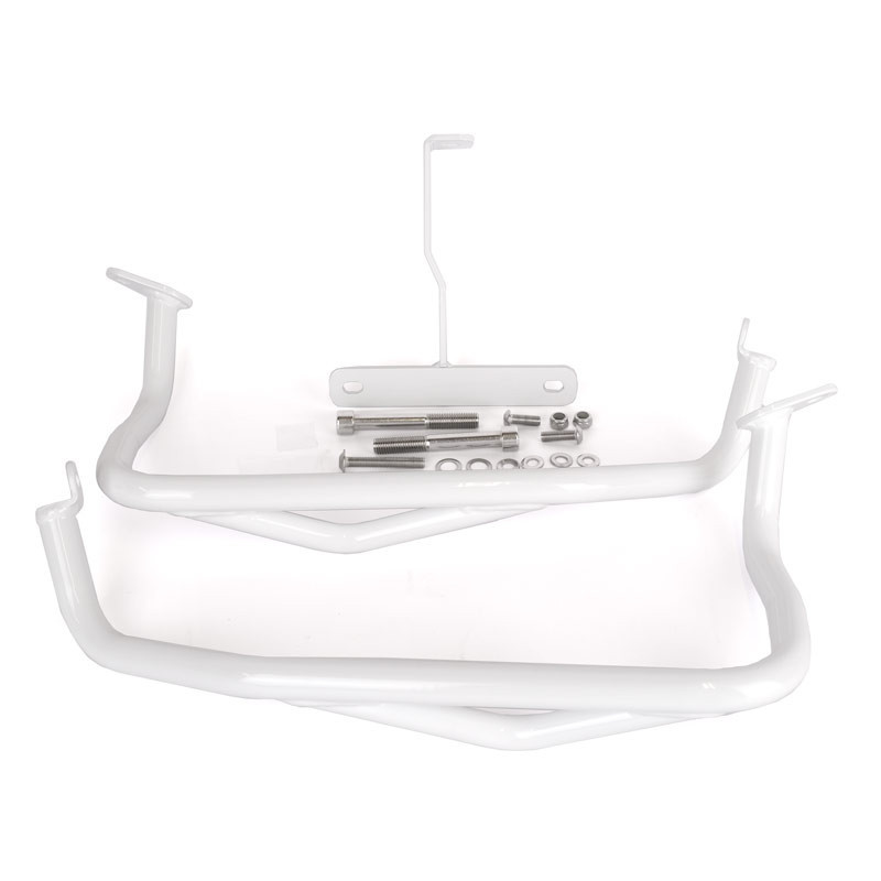 Heavy-Duty Tank Protectors for F 450 GS White - L'atelier Bleu Motostore