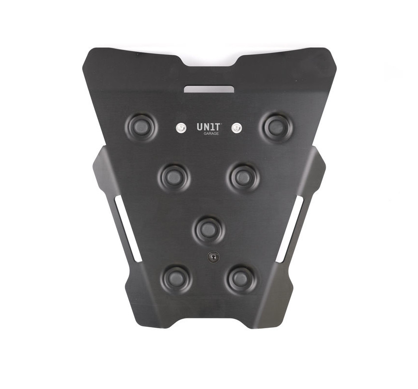 Luggage rack plate for F 450 GS single-seat saddle, satin black – L'atelier Bleu Motostore