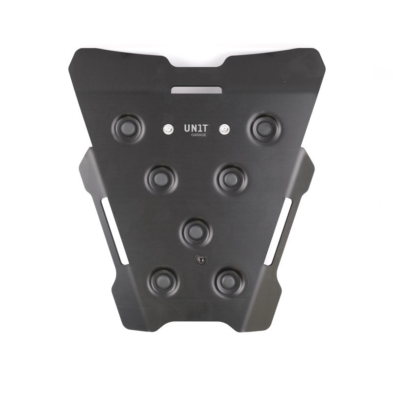 Plaque porte-bagages pour selle monoplace F 450 GS Noir satiné - L'atelier Bleu Motostore