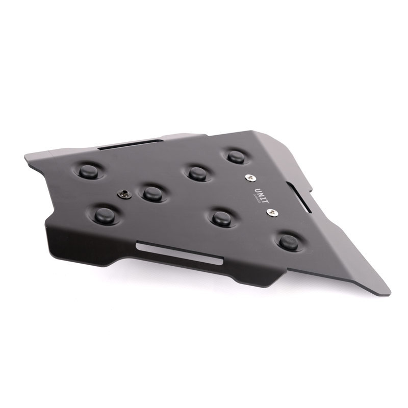  Plaque porte-bagages pour selle monoplace F 450 GS Noir satiné - L'atelier Bleu Motostore