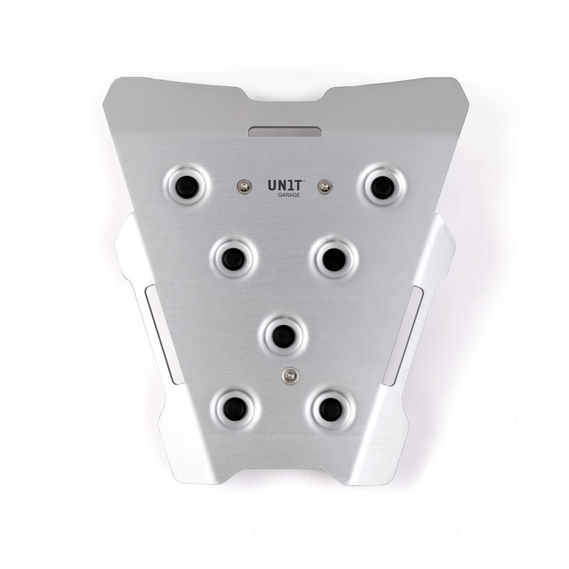 Luggage rack plate for F 450 GS single-seat saddle – Silver - L'atelier Bleu Motostore