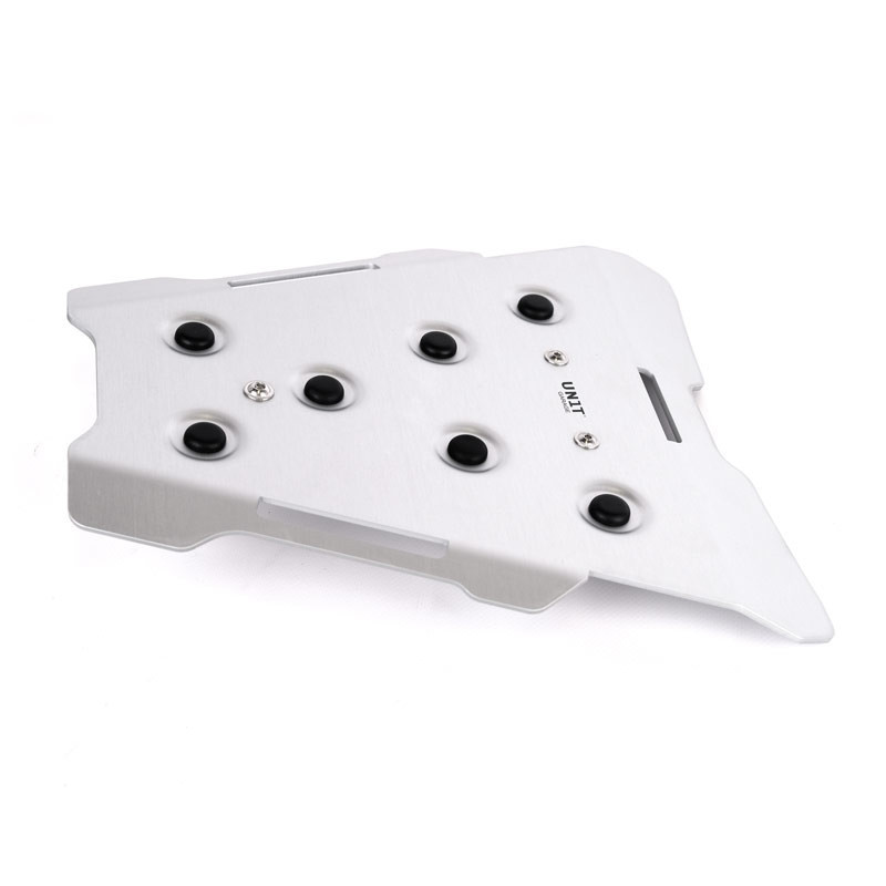Luggage rack plate for F 450 GS single-seat saddle – Silver - L'atelier Bleu Motostore
