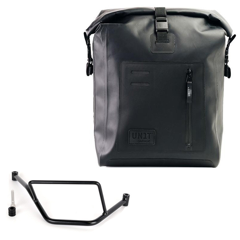 Sacoche latérale Khali en TPU 20L-26L + support droit pour F 450 GS - L'atelier Bleu Motostore