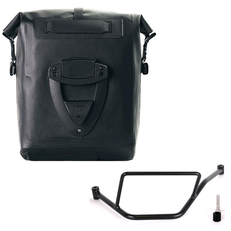  Sacoche latérale Khali en TPU 20L-26L + support gauche pour F 450 GS - L'atelier Bleu Motostore