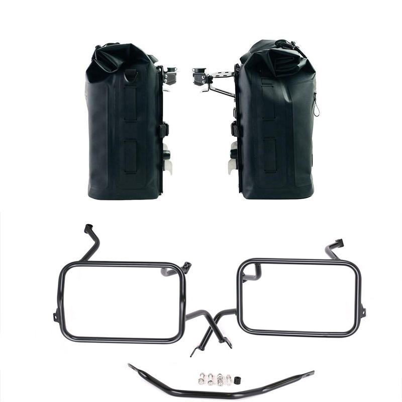  Sacoches latérales Khali en TPU 35L-45L + supports Atlas pour F 450 GS - L'atelier Bleu Motostore