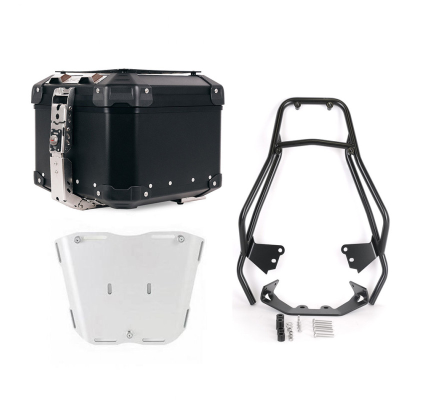 Top case Atlas 44L + support top case pour F 450 GS - L'atelier Bleu Motostore