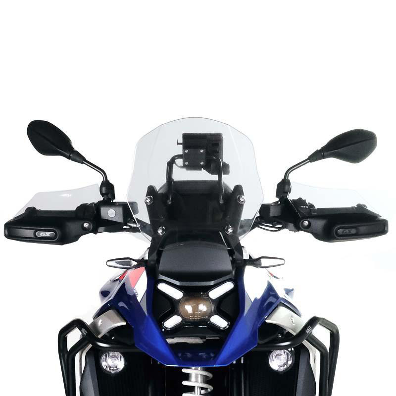 Original hand guard extension for R 1300GS & GSA, clear - L'atelier Bleu Motostore