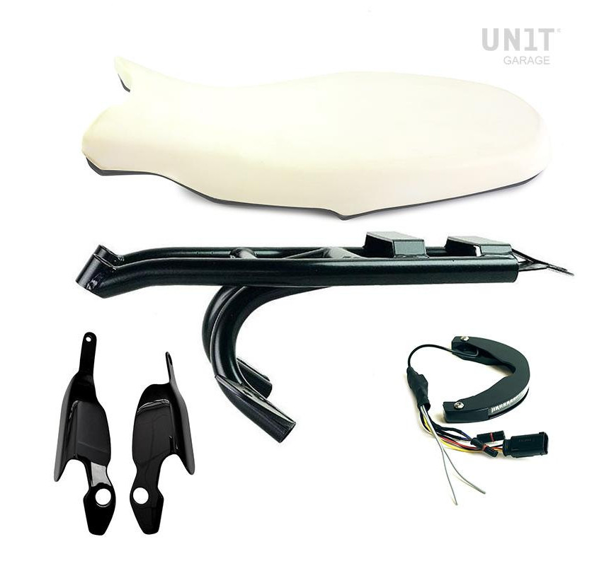 Kit Sportail R18 avec selle biplace sans housse standard (sans gel) - L'atelier Bleu Motostore