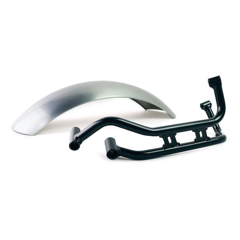 Rear mudguard for the R nineT Scrambler and Urban GS – Silver – L'atelier Bleu Motostore