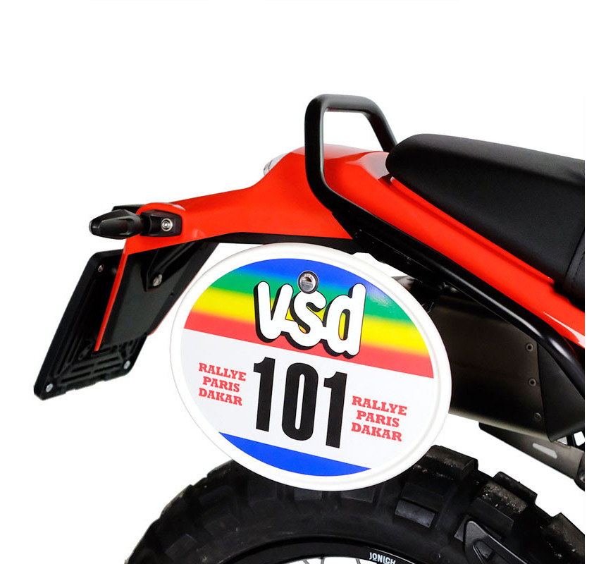  Garde-boue arrière pour R 12 G/S Rouge - L'atelier Bleu Motostore