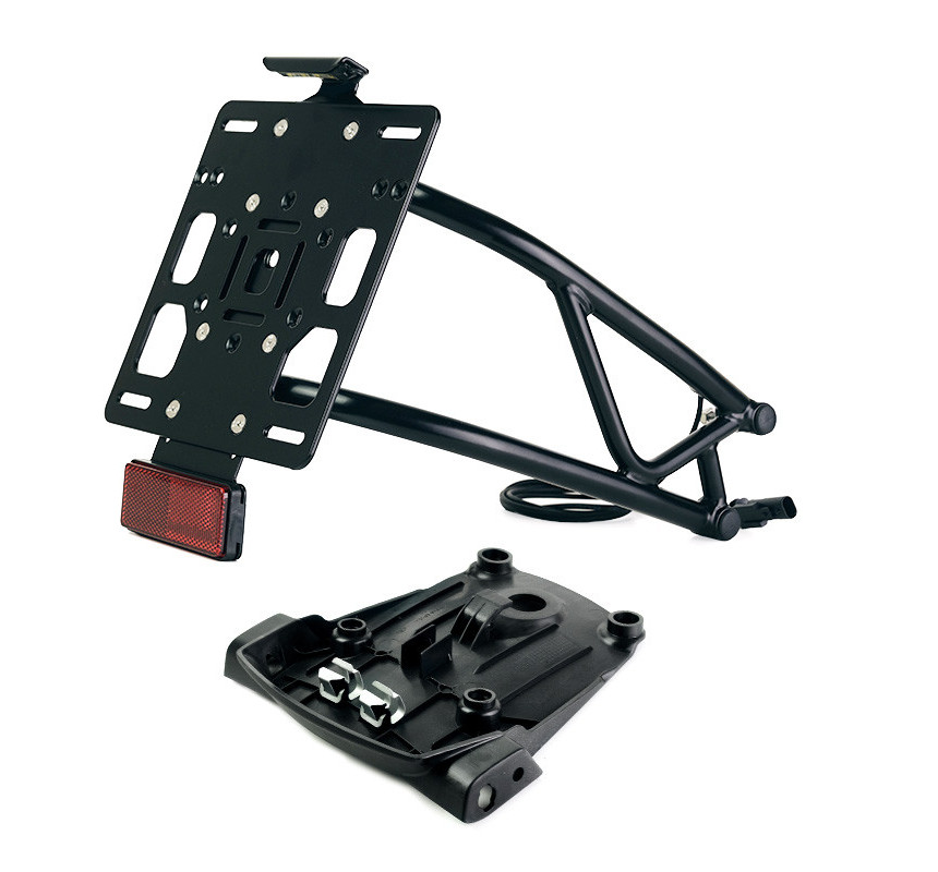 Low-profile number plate holder for the R 12 nineT Europe - L'atelier Bleu Motostore