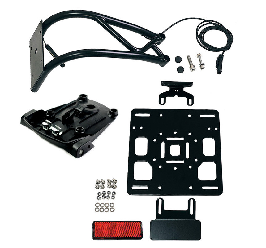 Low-profile number plate holder for the R 12 nineT Europe - L'atelier Bleu Motostore