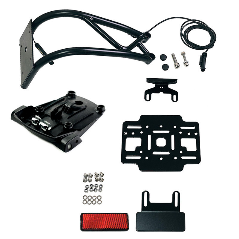 Low-profile number plate holder for the R 12 nineT USA - L'atelier Bleu Motostore