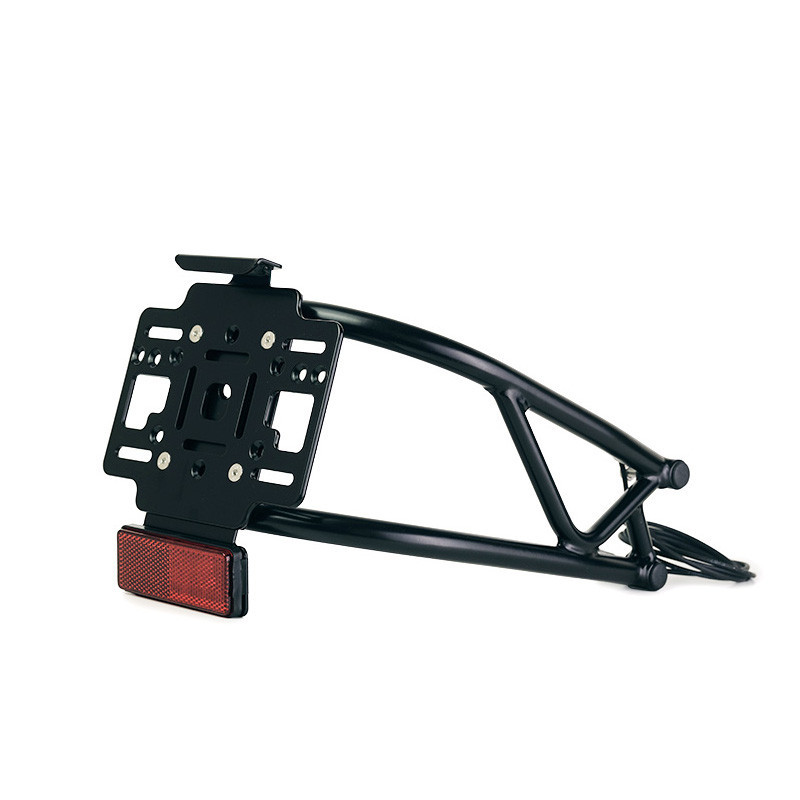 Low-profile number plate holder for the R 12 USA - L'atelier Bleu Motostore