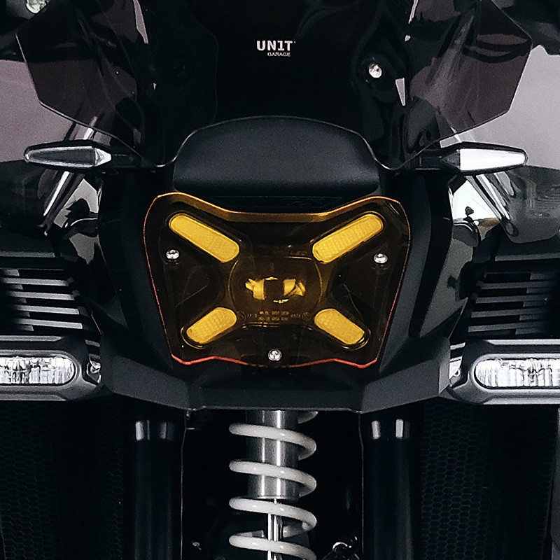  Protection optique pour R 1300GS ADV Jaune - L'atelier Bleu Motostore