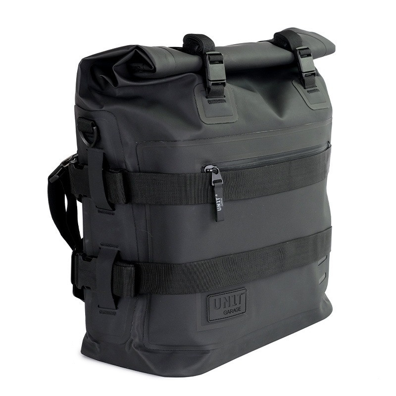 Sacoches latérales Khali en TPU 35L-45L + supports verrouillables pour