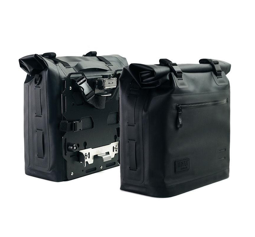 Sacoches latérales Khali en TPU 40L-52L + supports verrouillables pour R 12 nineT