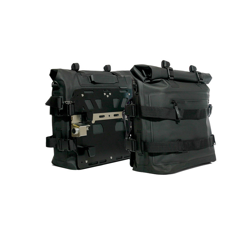 Sacoches latérales Khali en TPU 35L-45L + châssis pour supports d'orig