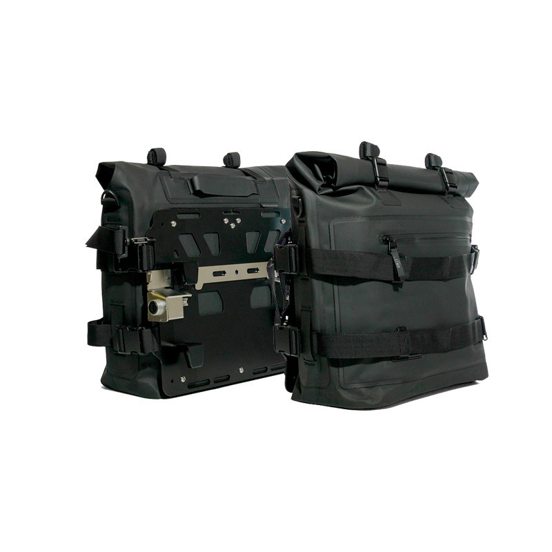 Sacoches latérales Khali en TPU 35L-45L + paire de plaques pour R 1300