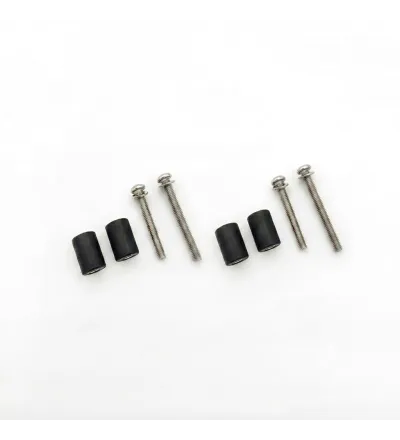 Kit de montage pour sabot moteur avec protections de cache-culbuteurs