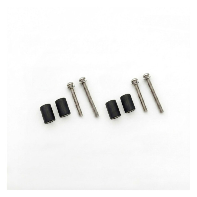 Kit de montage pour sabot moteur avec protections de cache-culbuteurs