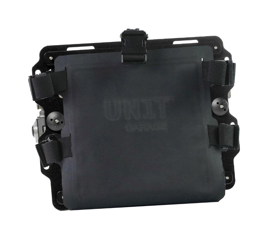 Porte-sacoche réglable en Hypalon + châssis droit pour supports d'orig
