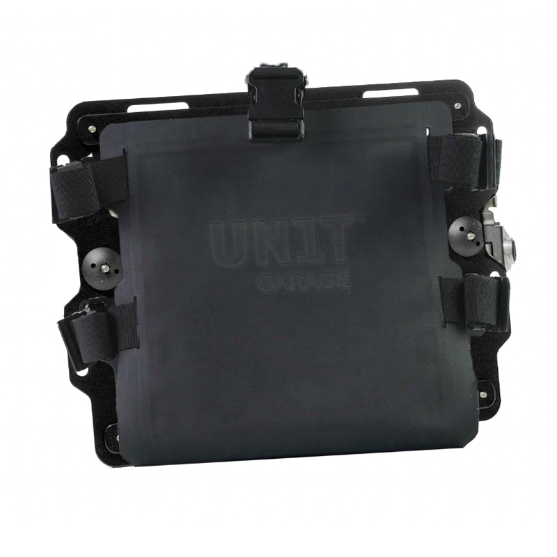 Porte-sacoche réglable en Hypalon + châssis gauche pour supports d'ori