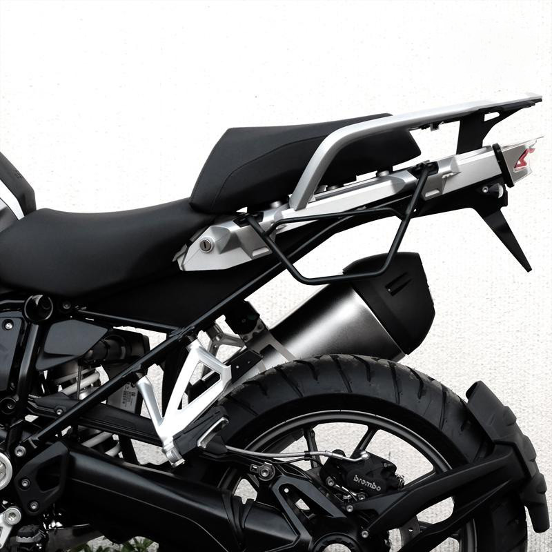 Sacoche latérale en toile 10L-14L + support gauche pour R 1200GS