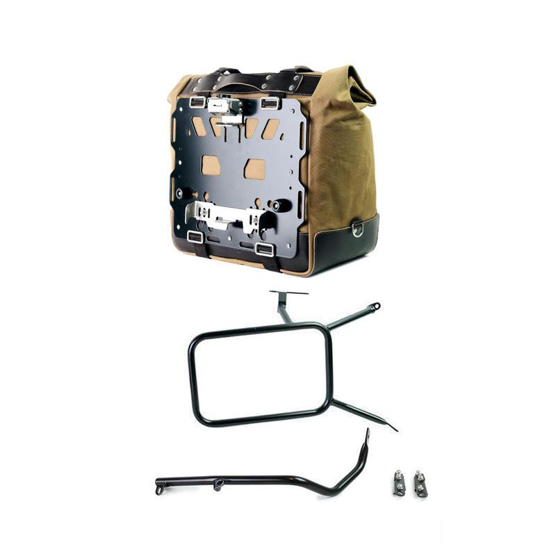 Sacoche latérale Cult en toile 40L-50L + support verrouillable droit p