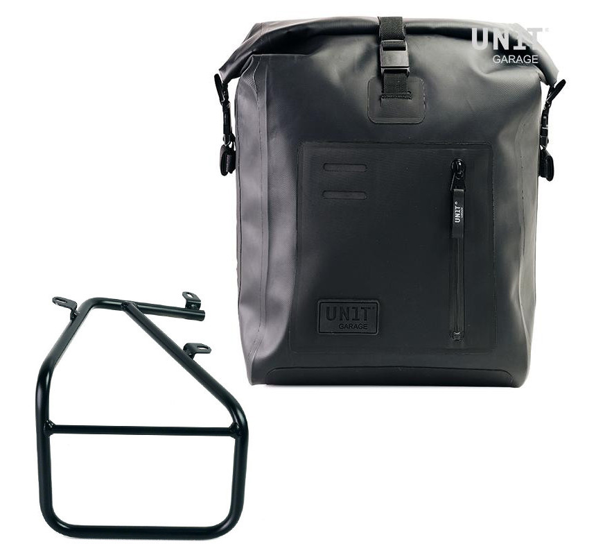 Sacoche latérale Khali en TPU 20L-26L + support droit kit Sport pour R
