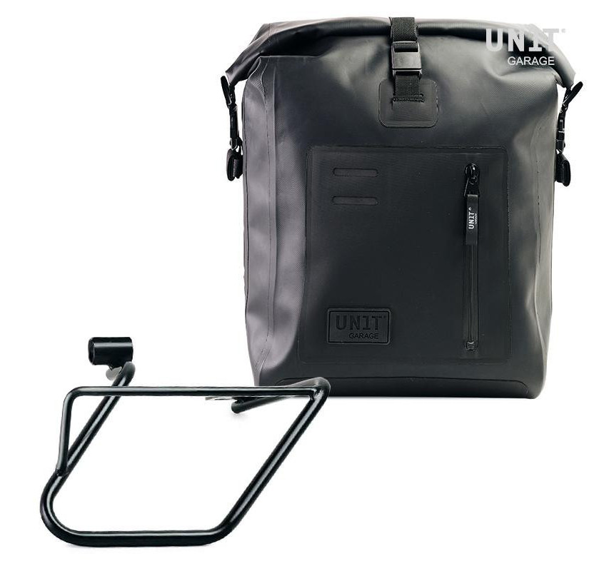 Sacoche latérale Khali en TPU 20L-26L + support droit pour CE 04