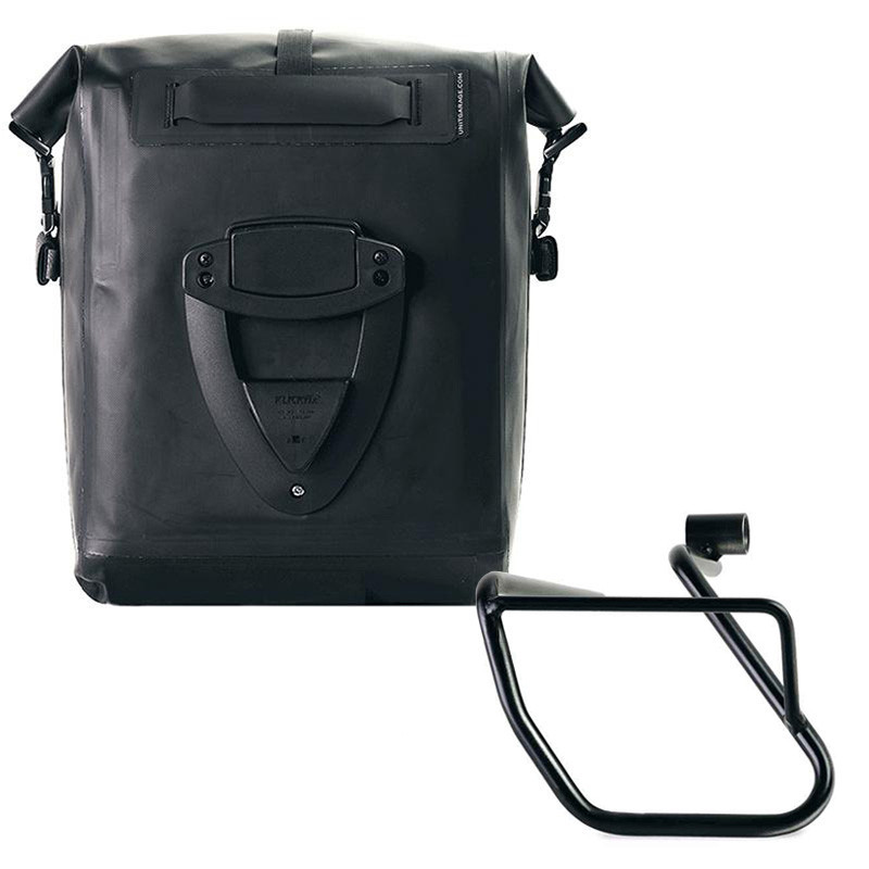 Sacoche latérale Khali en TPU 20L-26L + support gauche pour CE 04