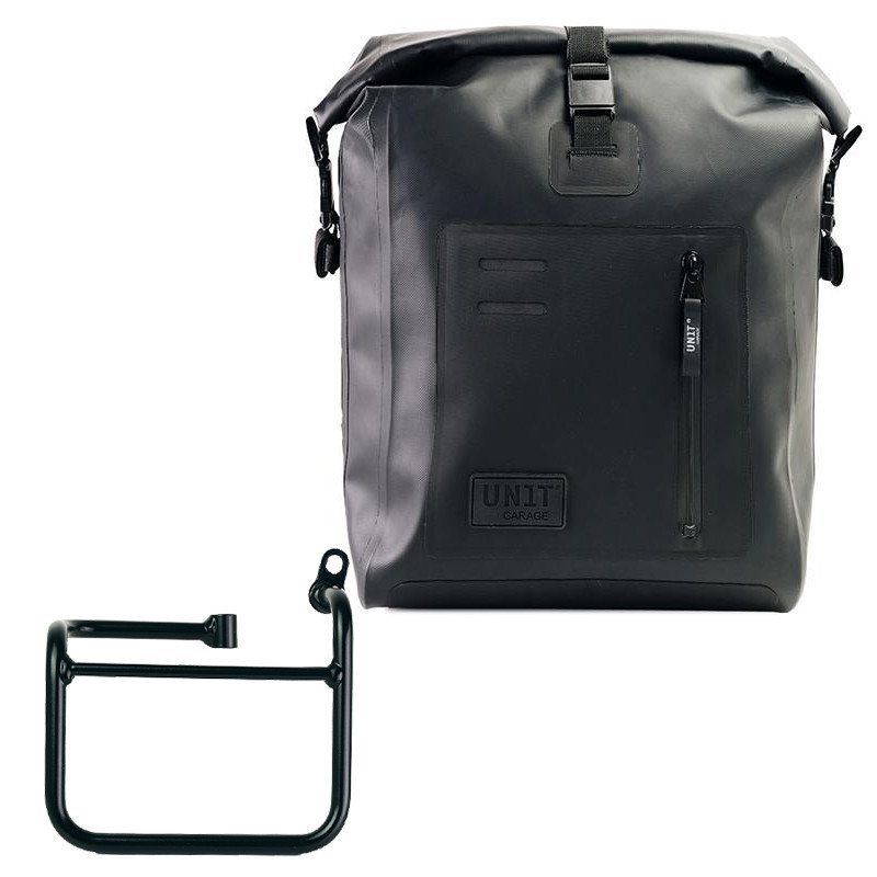 Sacoche latérale Khali en TPU 20L-26L + support droit pour CE 02