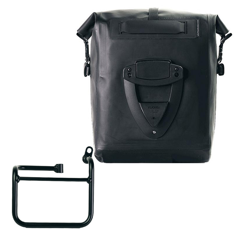 Sacoche latérale Khali en TPU 20L-26L + support droit pour CE 02