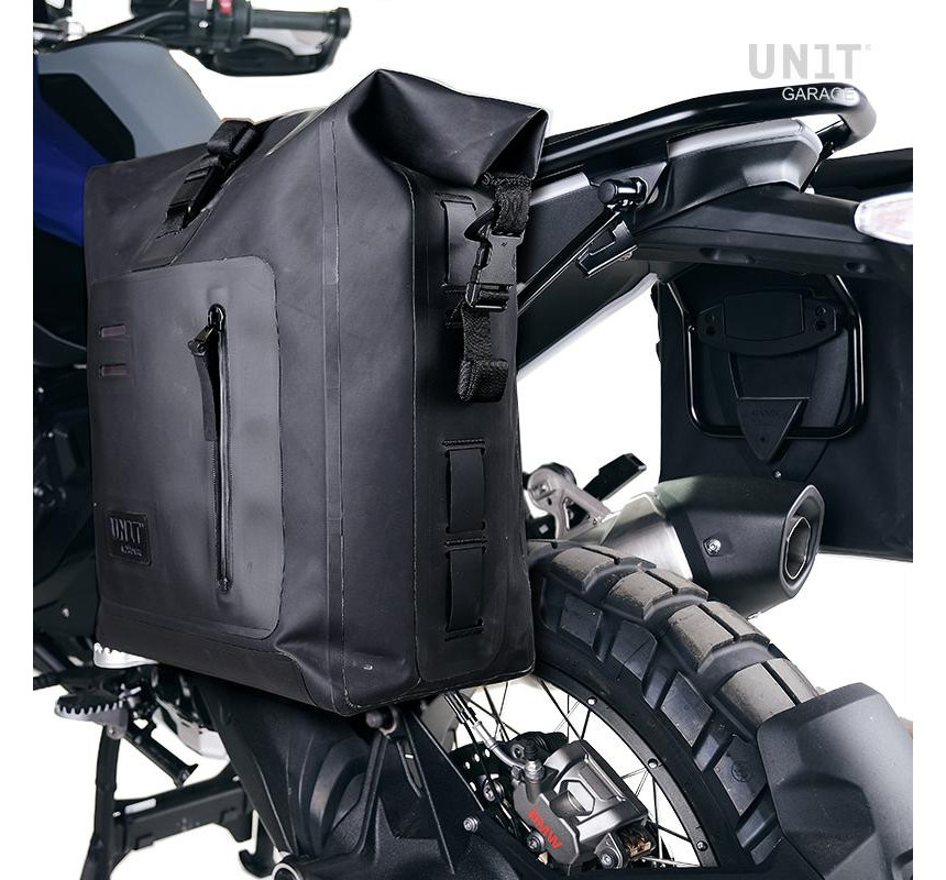 Sacoche latérale Khali en TPU 20L-26L + support gauche pour R 1300GS