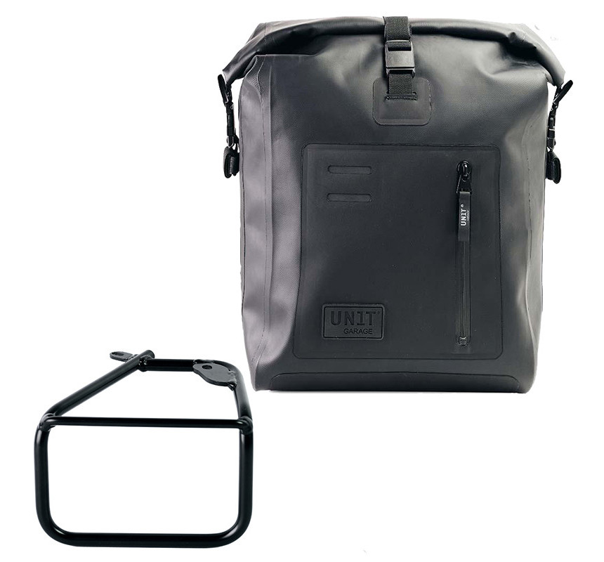 Sacoche latérale Khali en TPU 20L-26L + support droit pour R 12 nineT