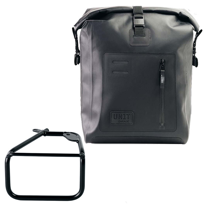 Sacoche latérale Khali en TPU 20L-26L + support droit pour R 12 nineT