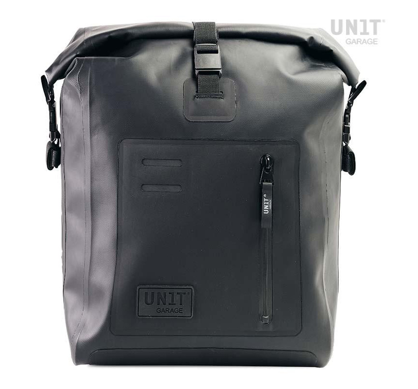 Khali TPU side pannier, 20L–26L, with left-hand mount for the R 12 nineT