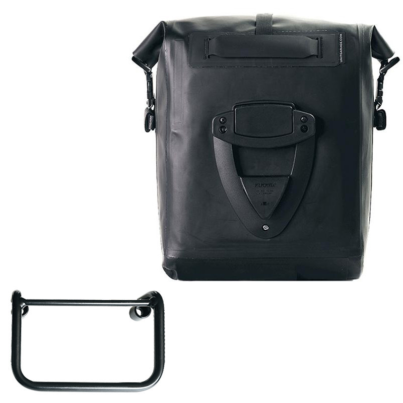 Sacoche latérale Khali en TPU 20L-26L + support droit pour R 12