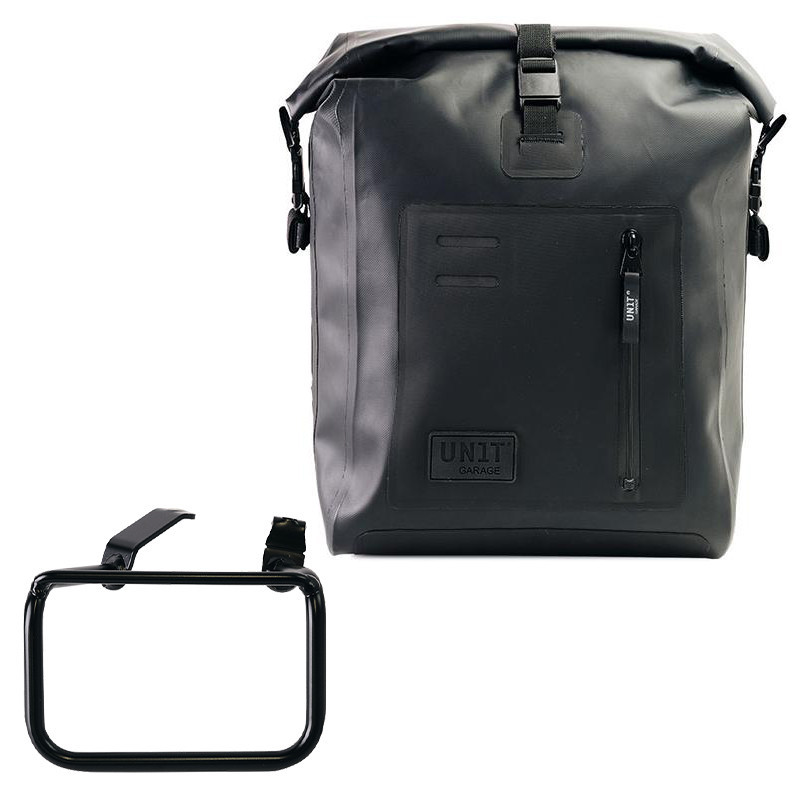 Sacoche latérale Khali en TPU 20L-26L + support droit pour R 12 G/S
