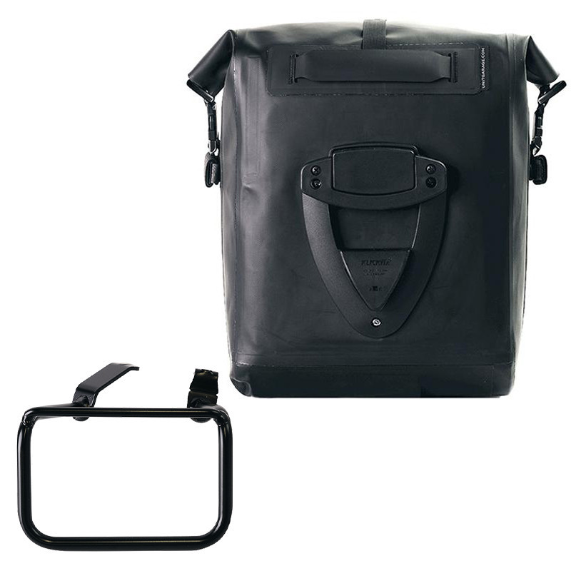 Sacoche latérale Khali en TPU 20L-26L + support droit pour R 12 G/S