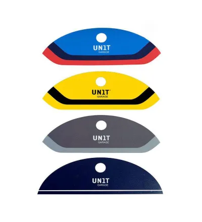 Stickers for number plate holders - L'atelier Bleu Motostore