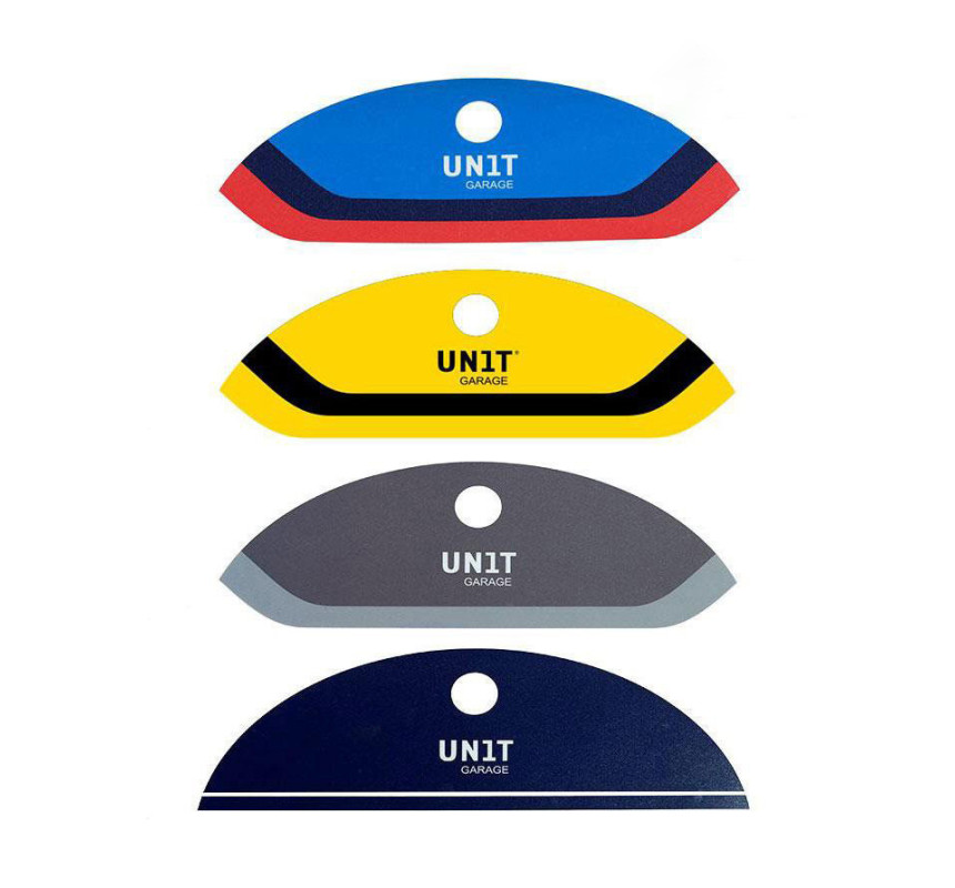 Stickers for number plate holders - L'atelier Bleu Motostore