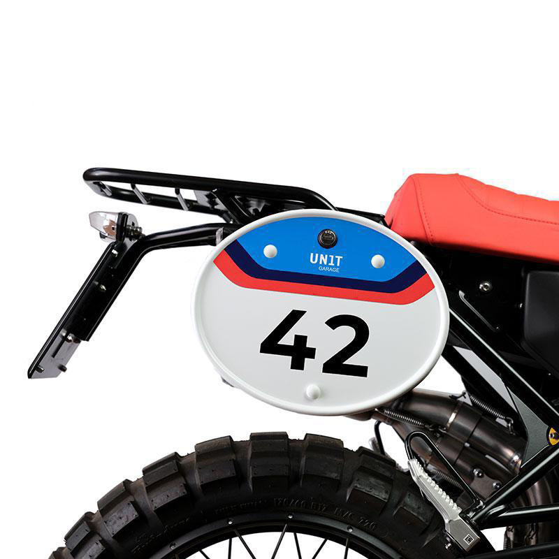 Stickers for number plate holders - L'atelier Bleu Motostore